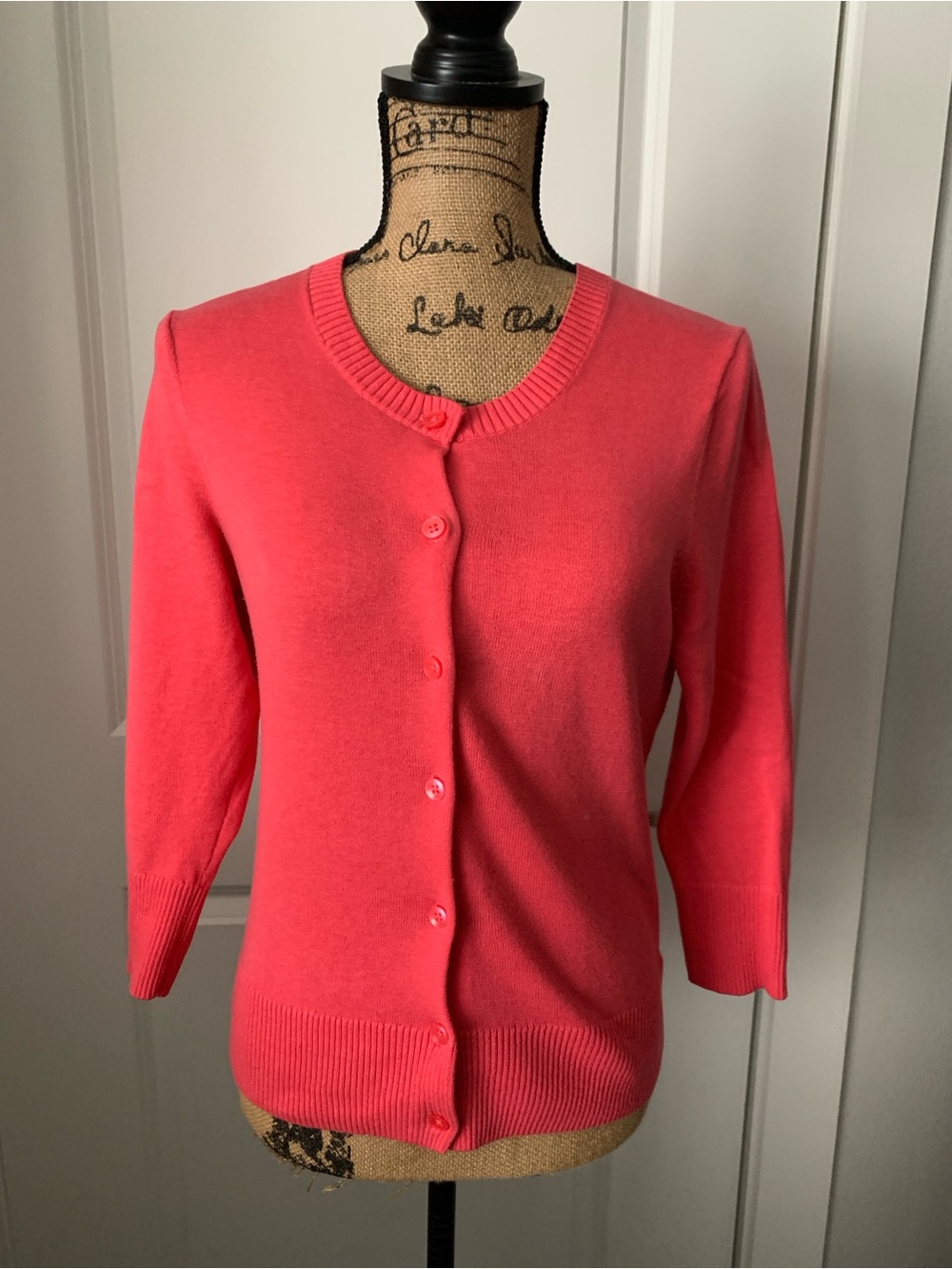 GAP Pink Cardigan Sweater Size S